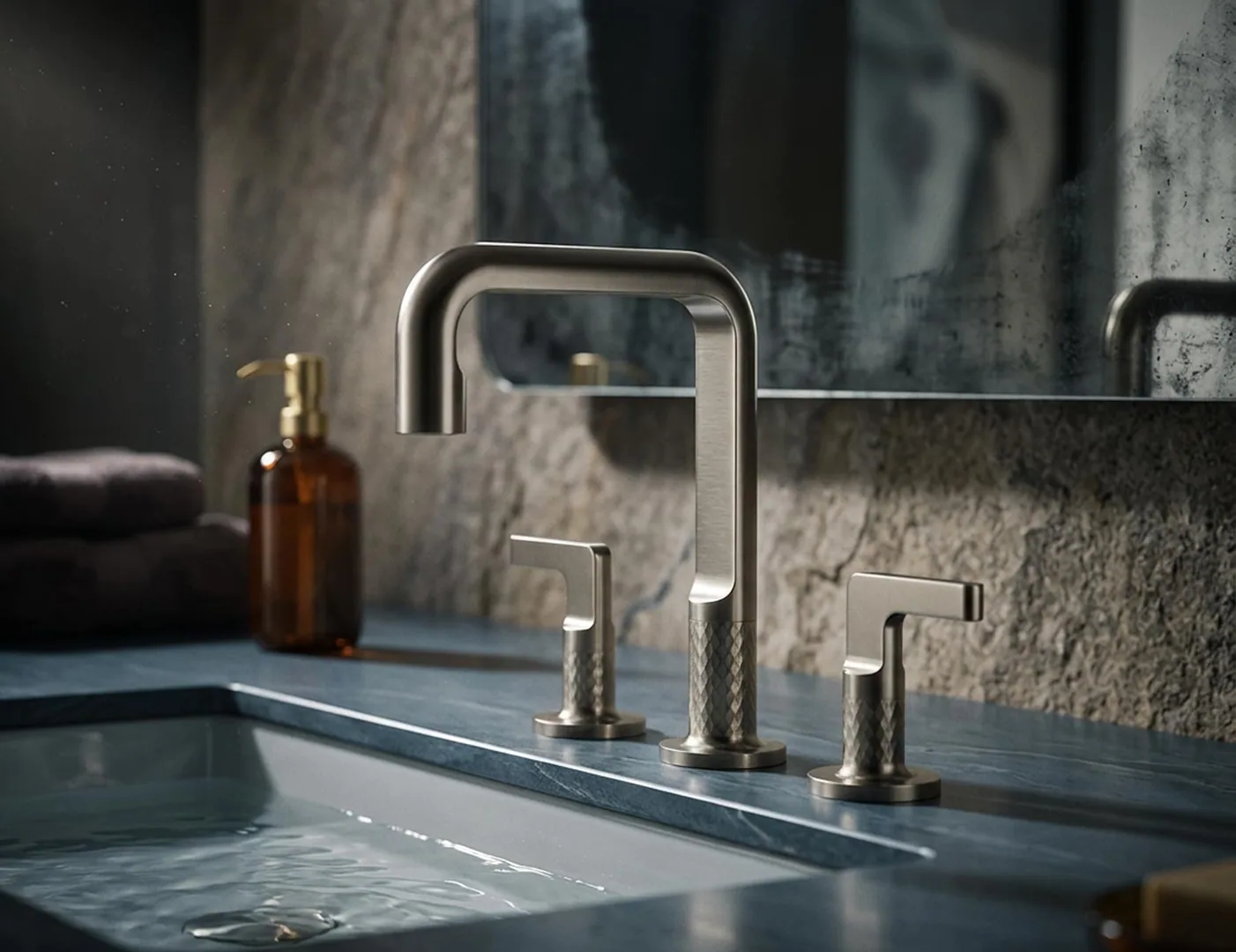 Bella QV Deck Mount Basin Mixer