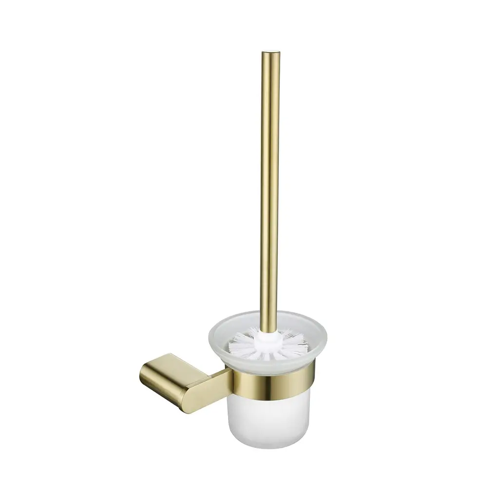 YN Series Toilet Brush Holder Brushed Gold SUS-304