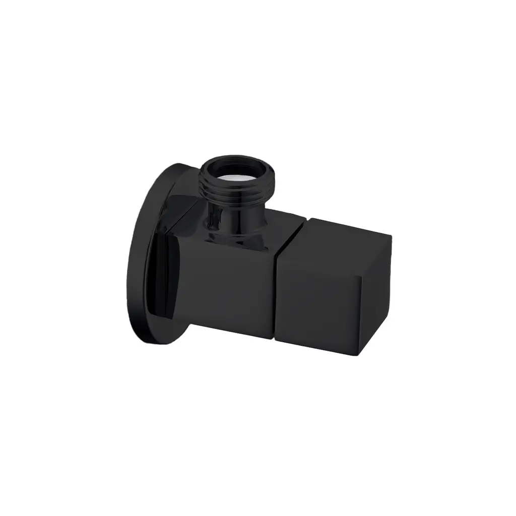 Angle Valve Square Black from Bella ZS Series
