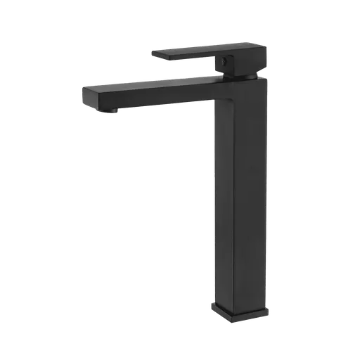 ZS Series Basin Mixer Tall Square Matte Black