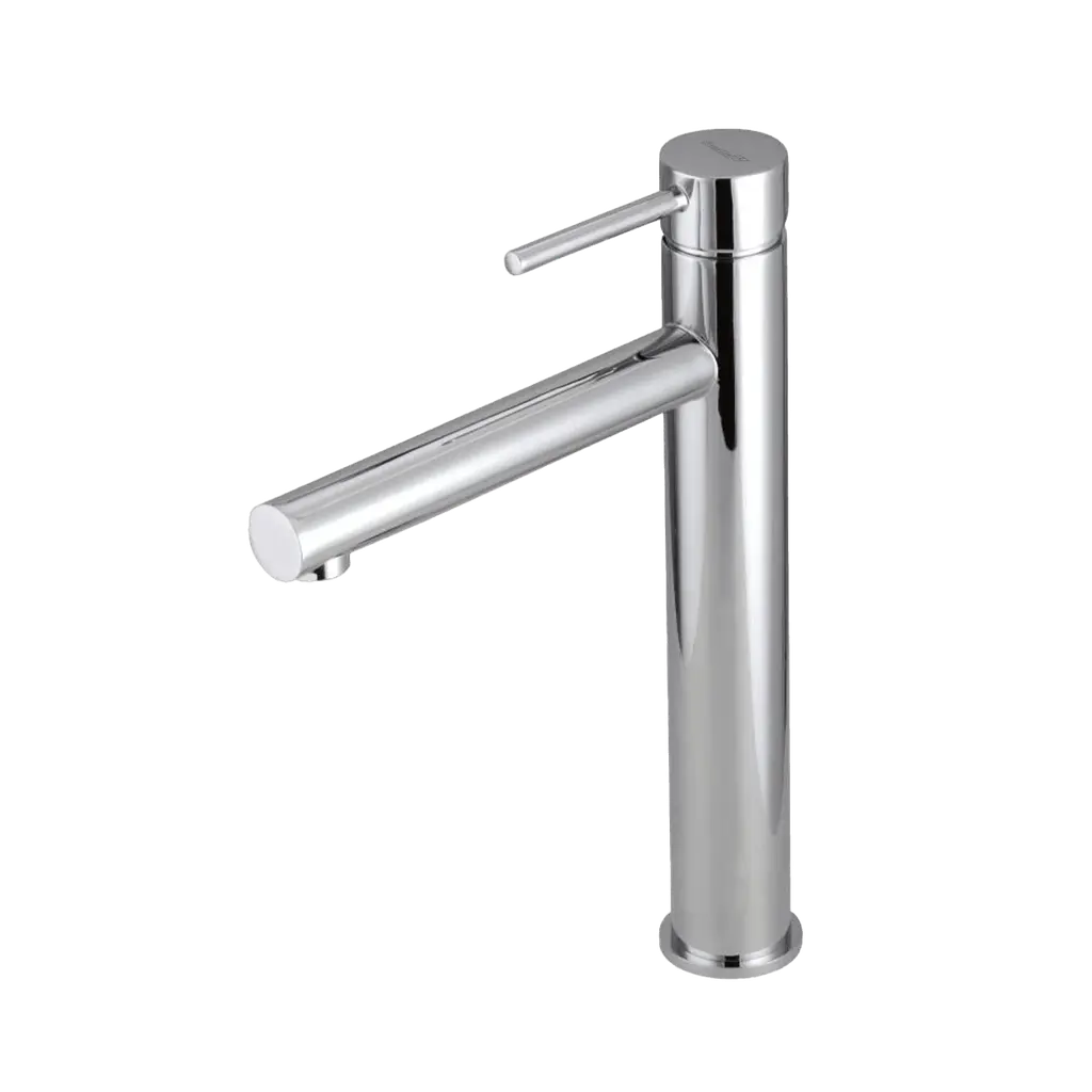 GA Series Basin Mixer Tall Round Chrome