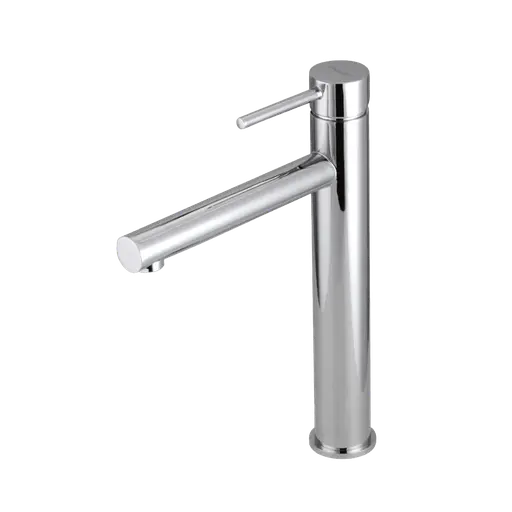 GA Series Basin Mixer Tall Round Chrome