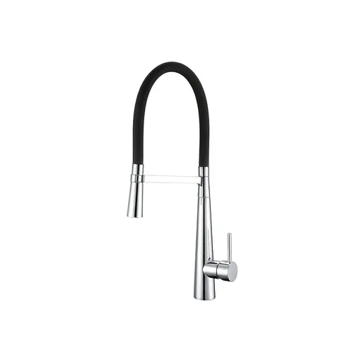 Kitchen Sink Mixer Black Spout