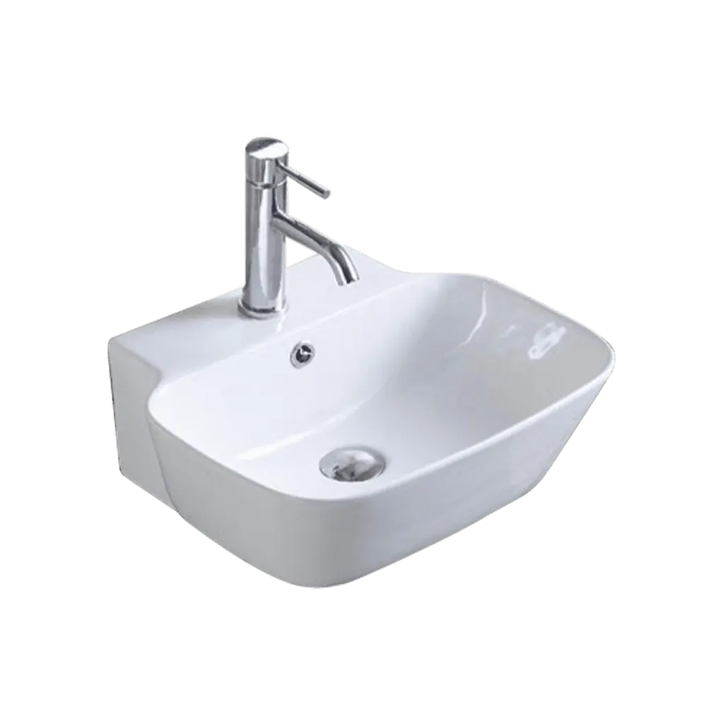 Wall Mounted Wash Basin Half