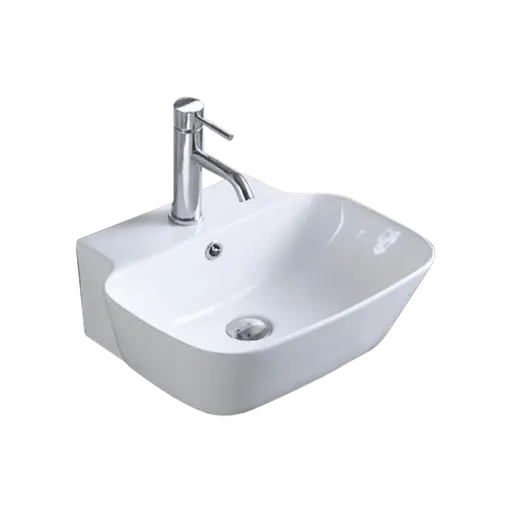 Wall Mounted Wash Basin Half