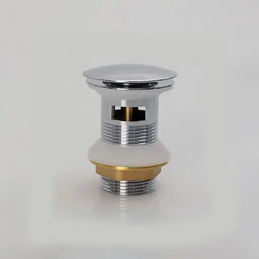 Waste Coupling Brass Overflow Chrome