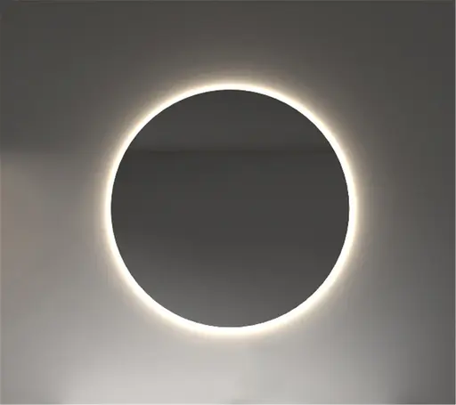 Wall LED Mirror with Back Aluminium Frame