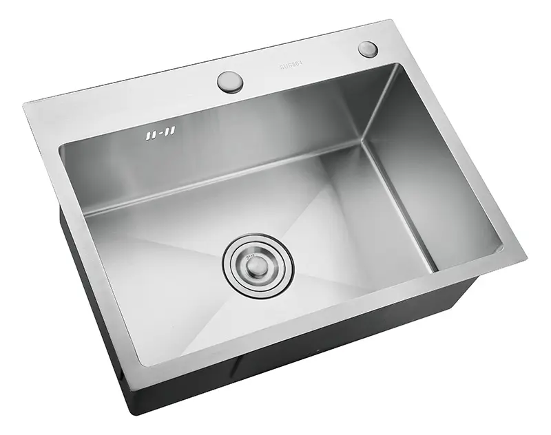 Single Bowl Kitchen Sink With Mixer Hole