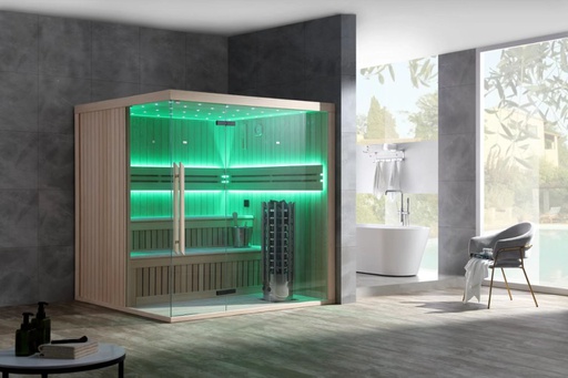 Sauna 180x180x210 cm