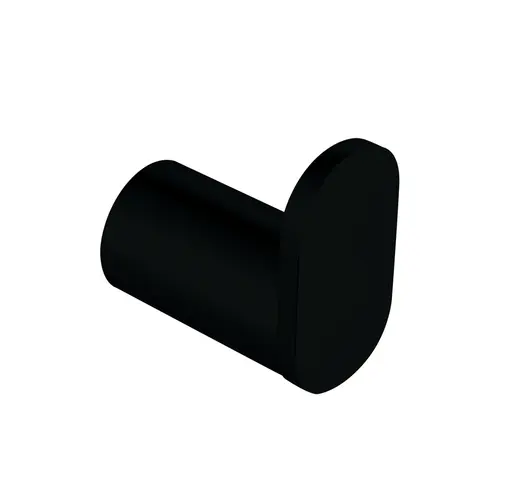 GA Series Robe Hook Black Brass