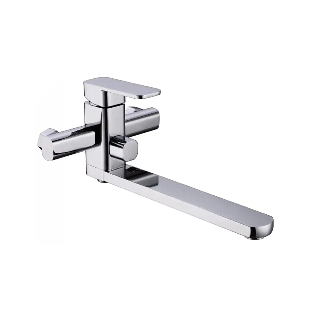 ZS Series Wall Mounted Bathtub Mixer Chrome