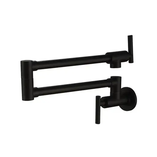 Wall Mounted Pot Filler Black