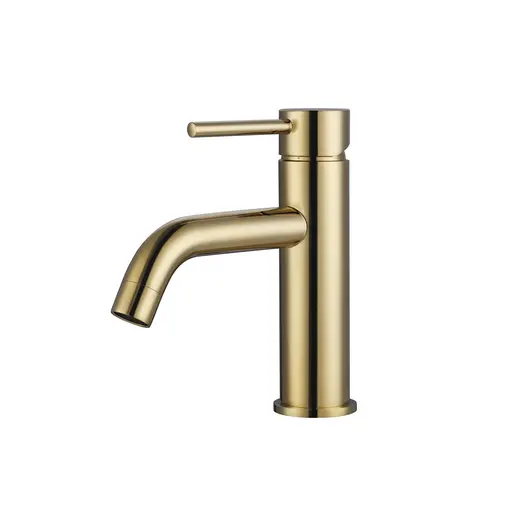 GA Series Basin Mixer Shiny Gold