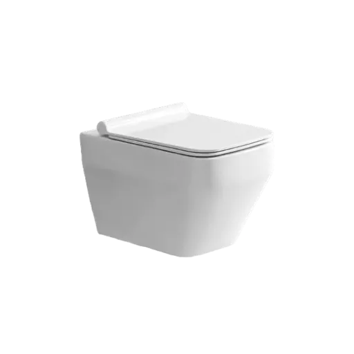 Wall Hung Toilet Ultra Quiet With Soft Close UF Cover