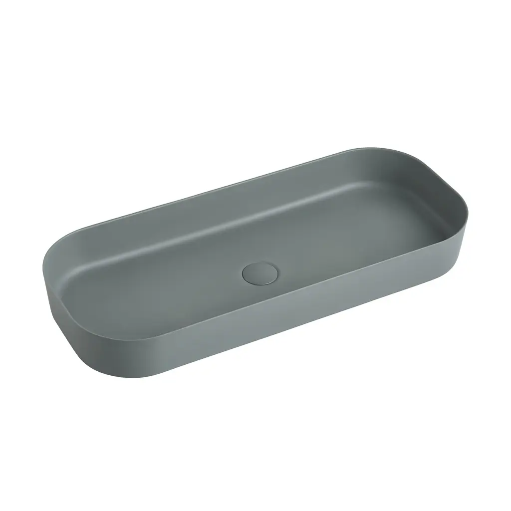 Countertop Melamine Wash Basin Matt Grey