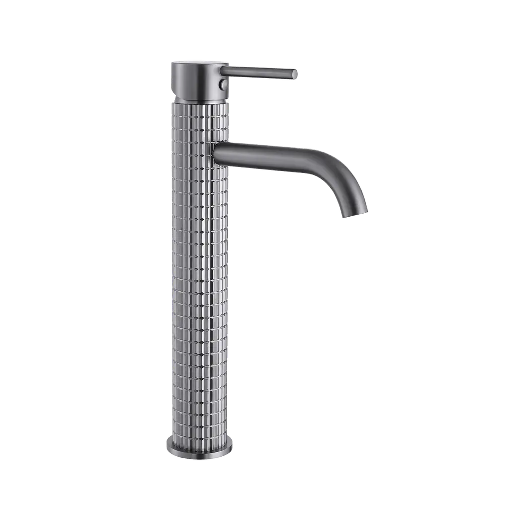 LP Series Basin Mixer Tall Gun Metal
