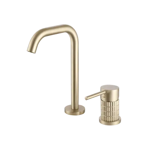 LP Series Basin Mixer Brushed Gold