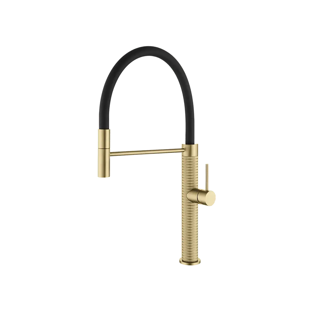 LP Series Kitchen Mixer Brushed Gold