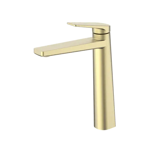 YN Series Basin Mixer Tall Brushed Gold