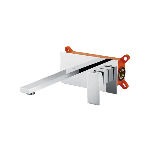 ZS Series Concealed Basin Mixer Square Chrome