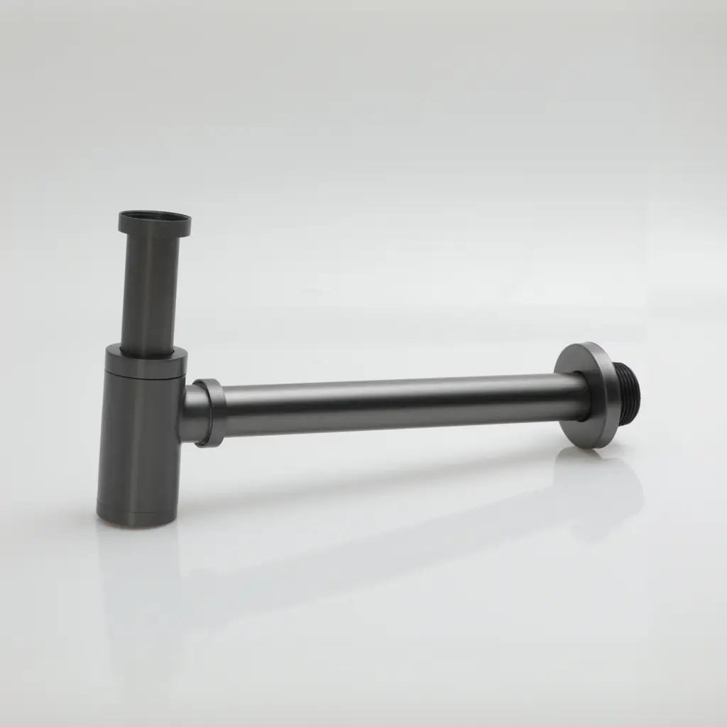 Wash Basin Bottle Trap Brass Gun Metal