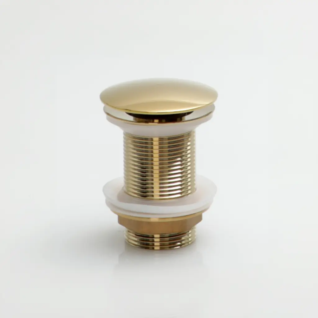 Waste Coupling Brass Brushed Gold