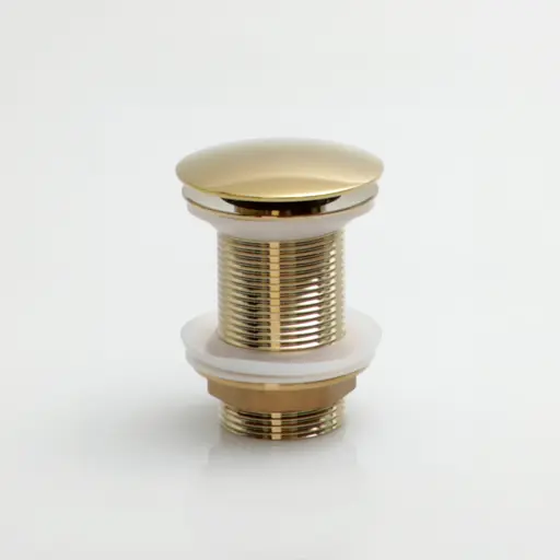 Waste Coupling Brass Brushed Gold