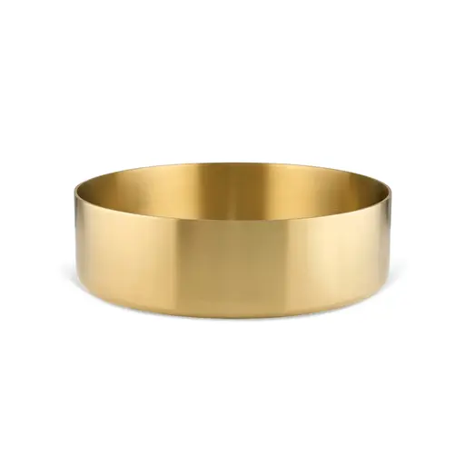 LP Series SS Counter Top Basin Brushed Gold