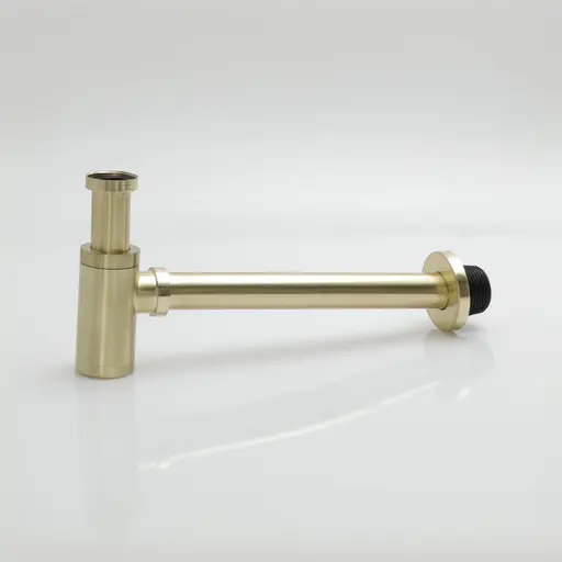 Wash Basin Bottle Trap Brass Brushed Gold