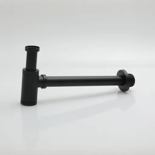Wash Basin Bottle Trap Brass Matt Black