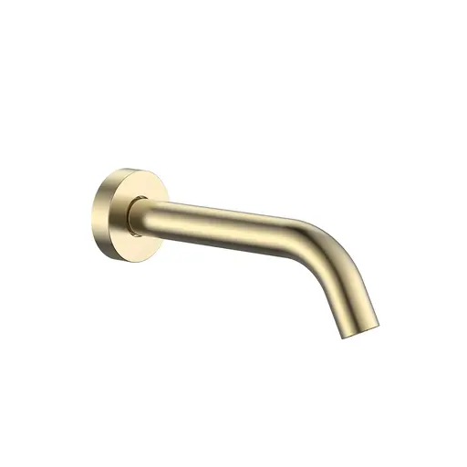 Diverter Spout Round Brushed Gold