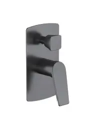 YN Series 2 Way Concealed Shower Mixer Gun Metal