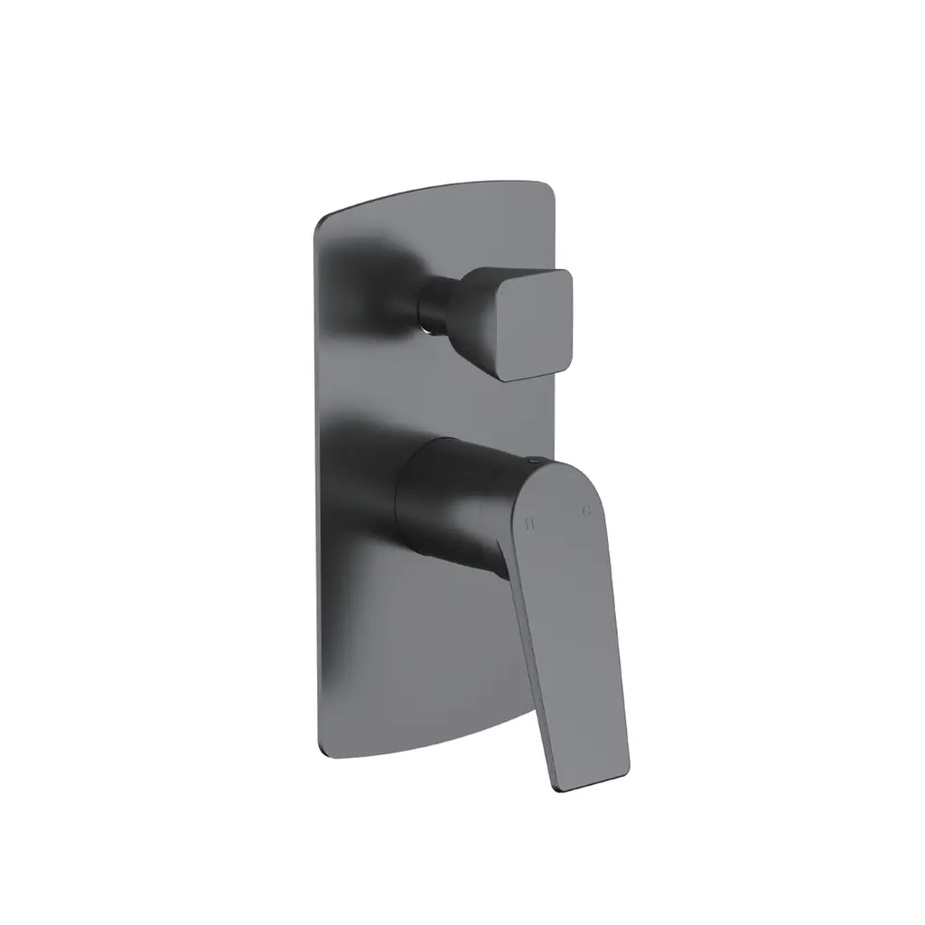 YN Series 3 Way Concealed Shower Mixer Gun Metal