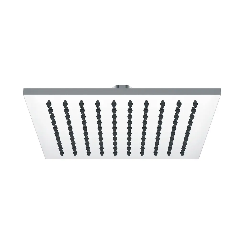 Rain Shower Square Brass Chrome