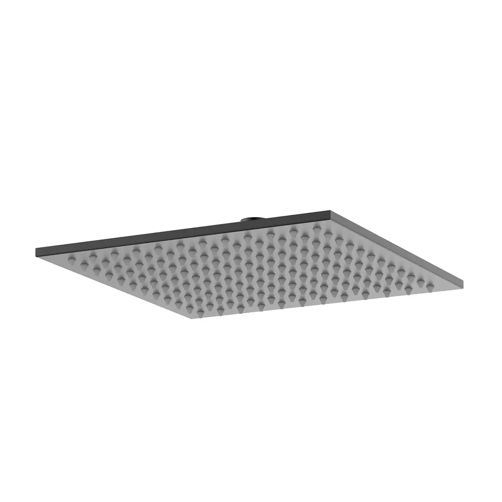 Rain Shower Square Brass Gun Metal
