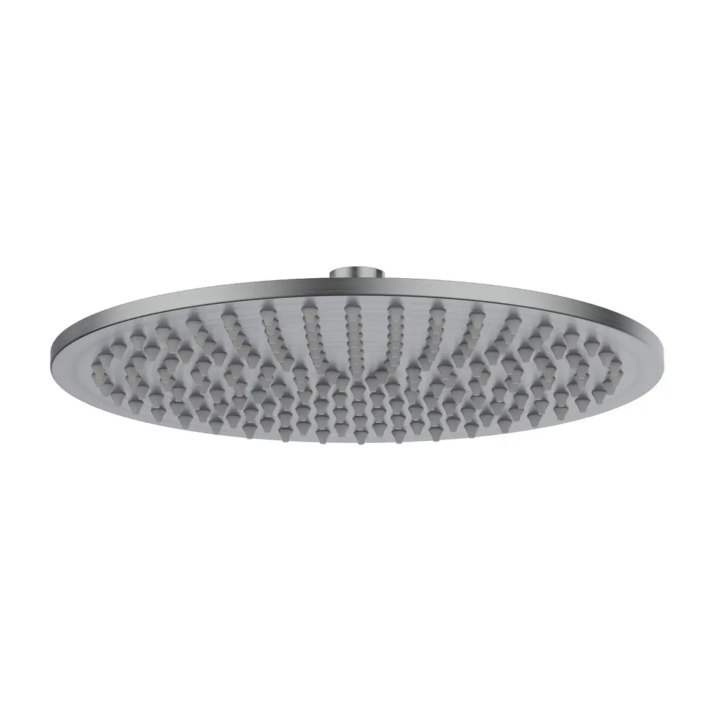 Rain Shower Round Brass Gun Metal