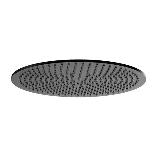 Rain Shower Round Brass Black