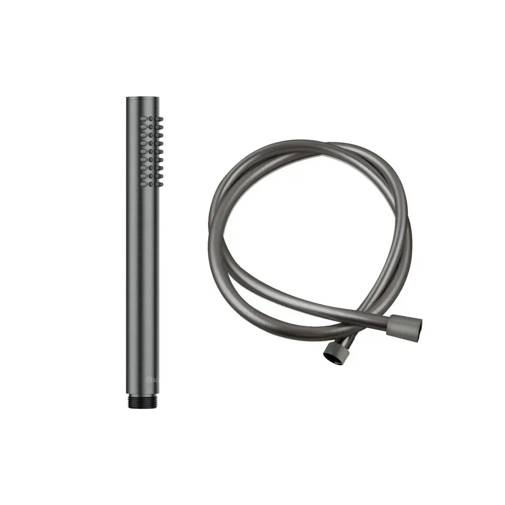 Hand Shower Round Brass Gun Metal