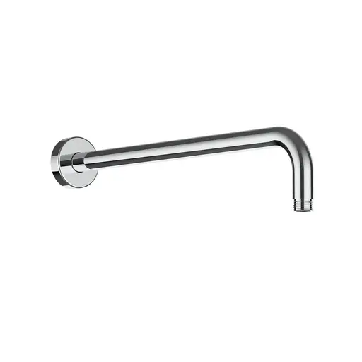 Shower Arm Round Brass Chrome
