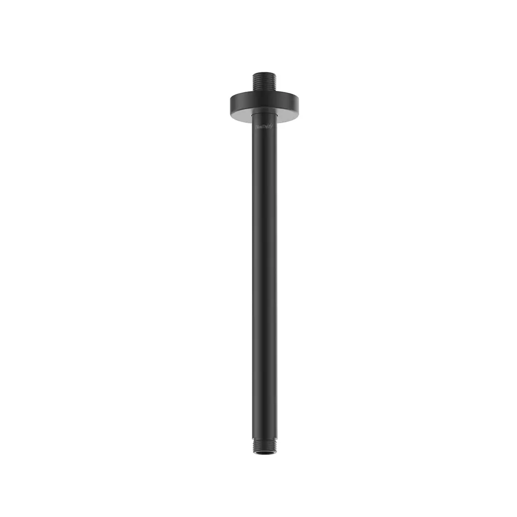 Ceiling Arm Round Brass Black