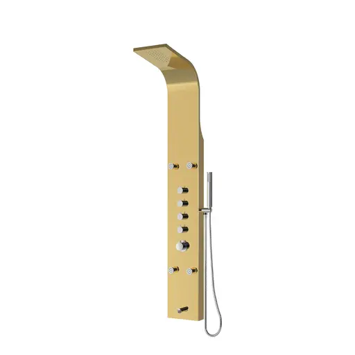 Shower Panel Gold