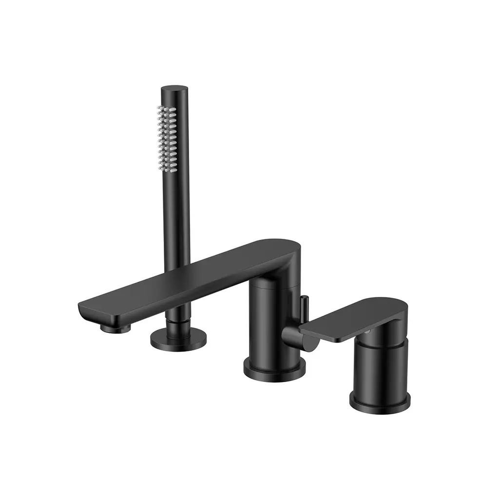 Bathtub Mixer Black from Bella QV Series