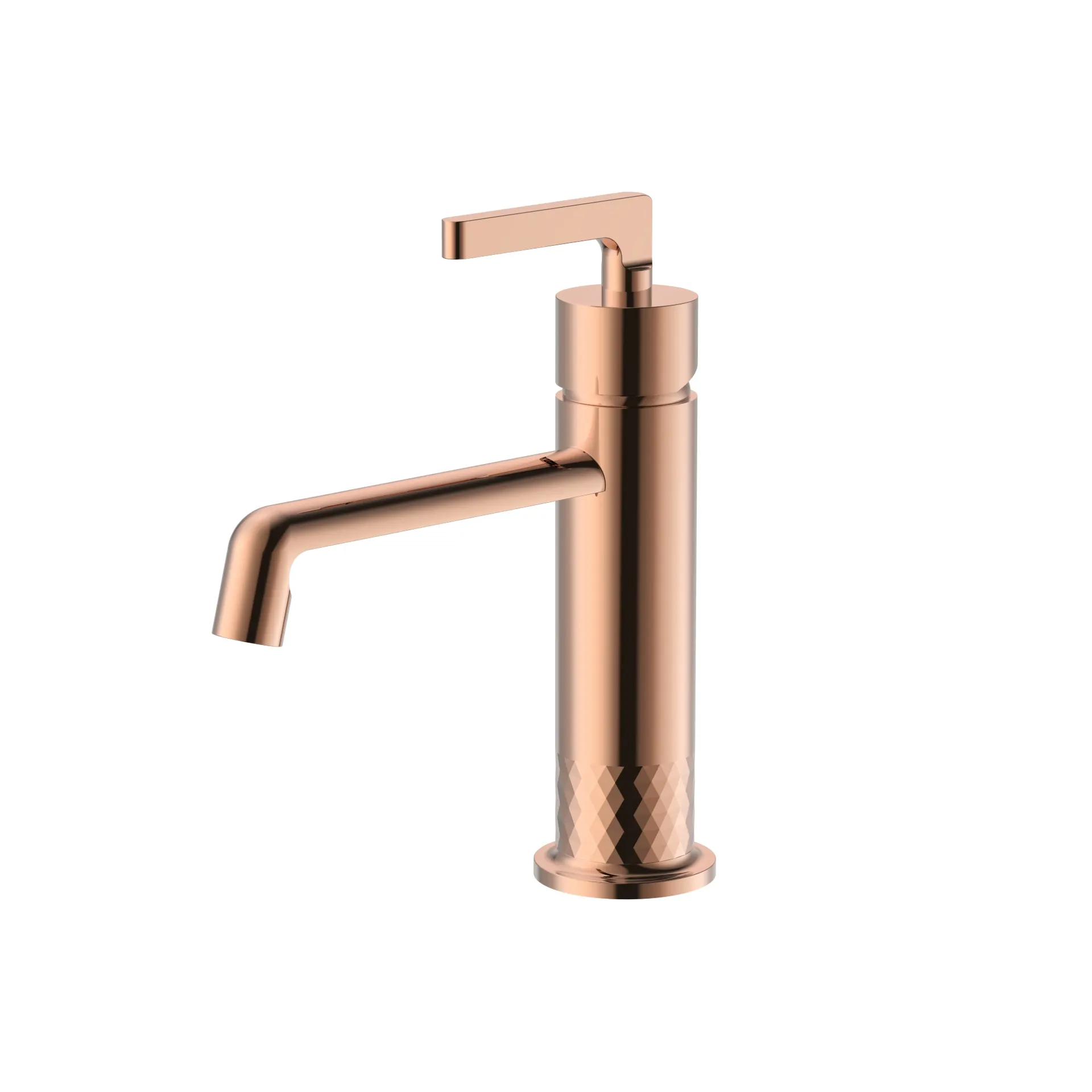 QV Series Basin Mixer Shiny Rose Gold