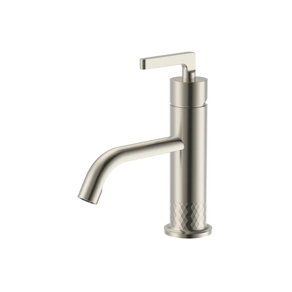 QV Series Basin Mixer Brush Nickel