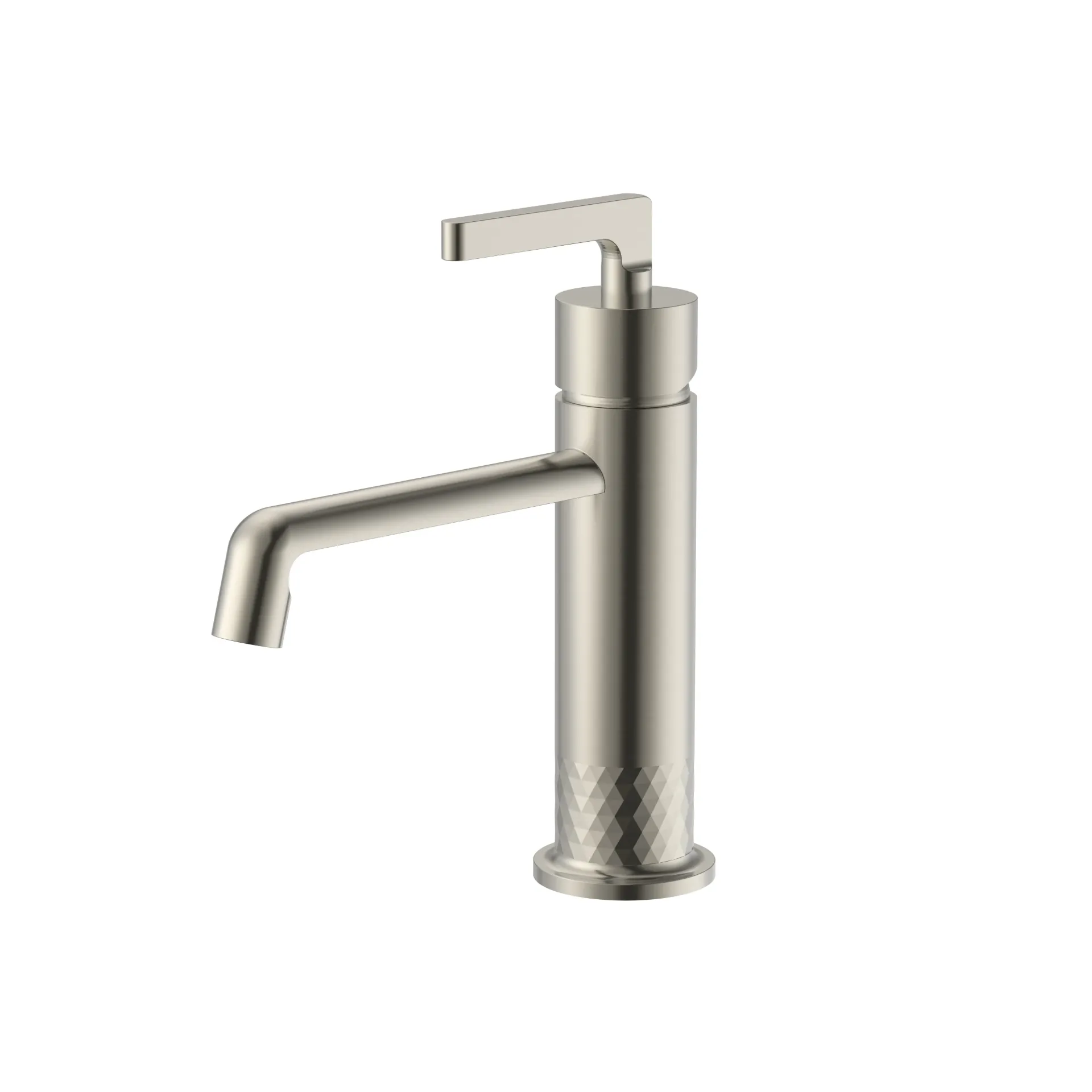 QV Series Basin Mixer Brush Nickel