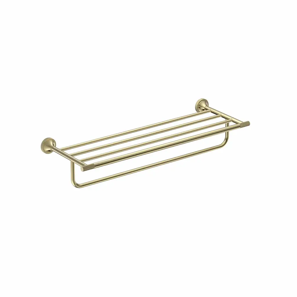 QV Series Towel Rack Brushed Gold
