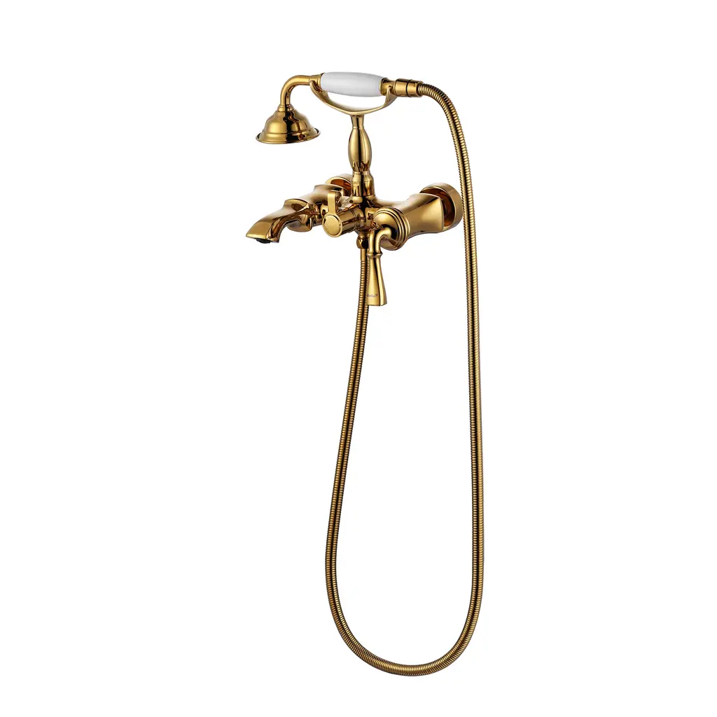 Shower Mixer Shiny Gold from Bella NX Series