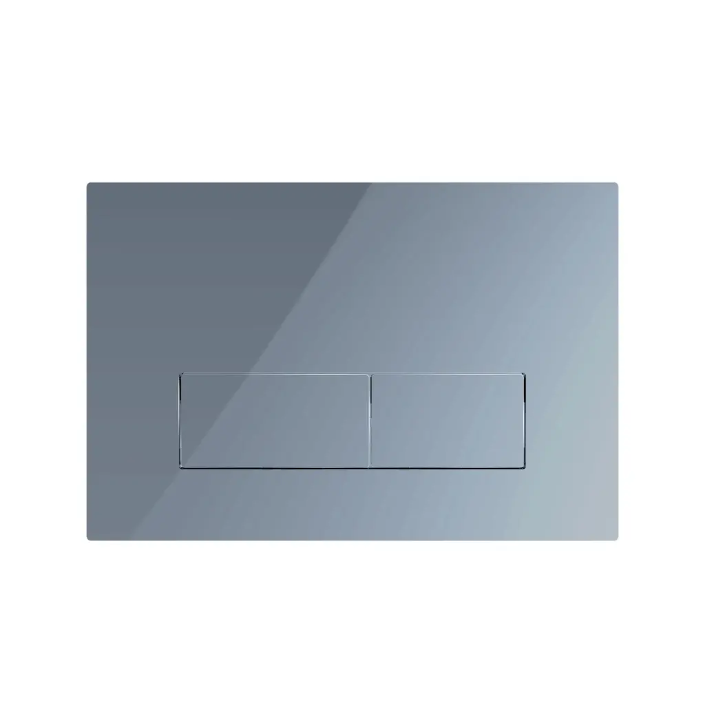 Dual Flush Actuator Plate Chrome SUS-304