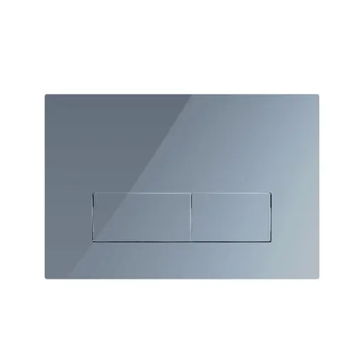 Dual Flush Actuator Plate Chrome SUS-304