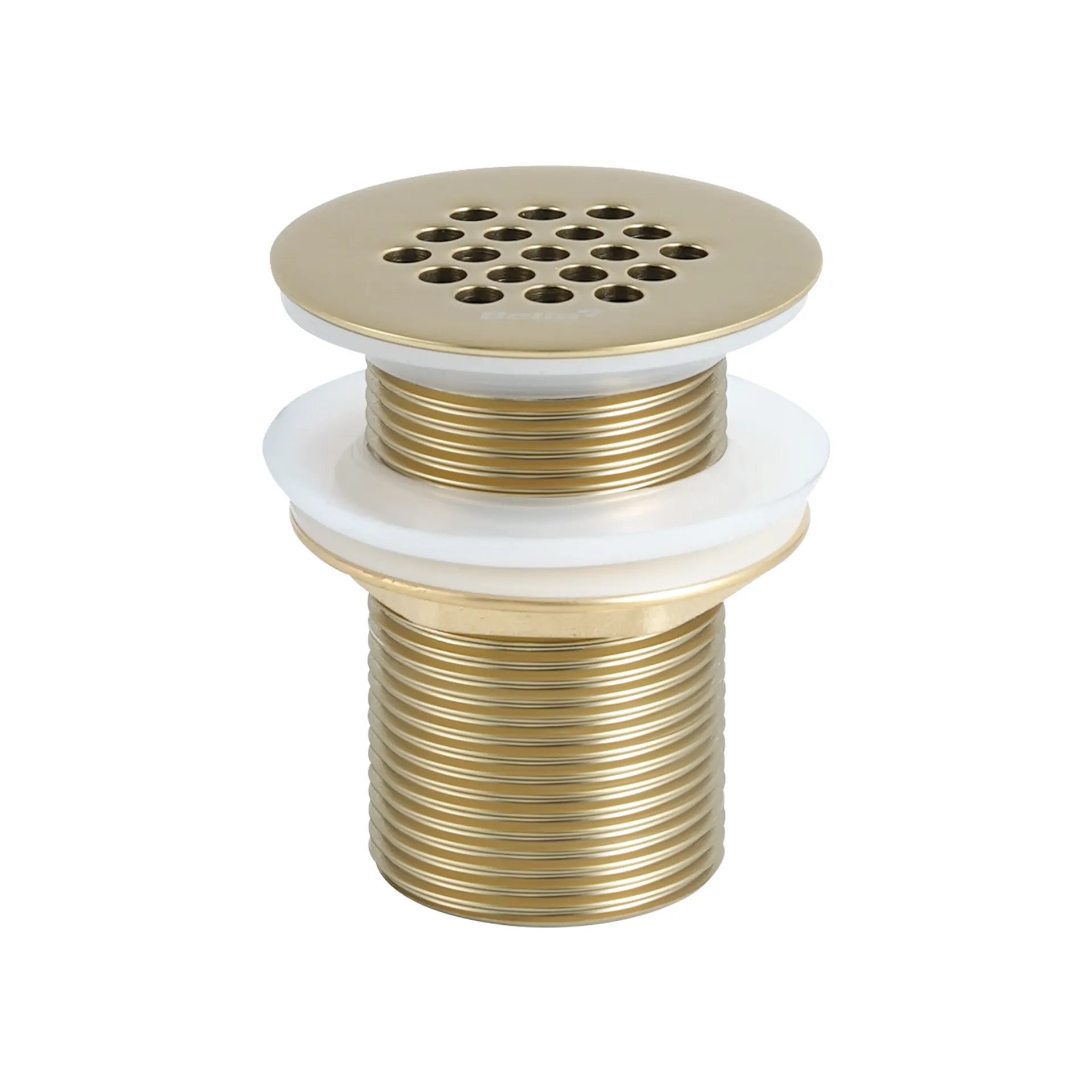 Waste Coupling Brass Brushed Gold